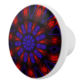 Pomo De Cerámica Mandala Suroeste Hippie Boho Moda Bohemias