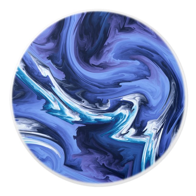 Pomo De Cerámica Mármol (Anverso)