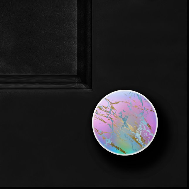 Pomo De Cerámica Mármol del Milenio | Jugador Pastel Arcoiris Ombre (Subido por el creador)