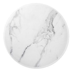Pomo De Cerámica Mármol elegante personalizable