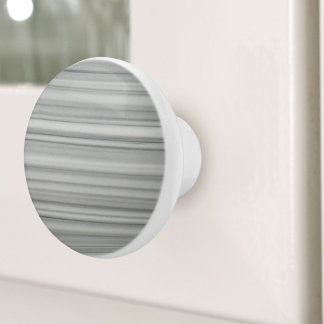 Pomo De Cerámica Mármol gris de piedra Minimalista escandinava mode