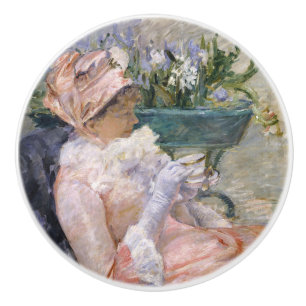 Pomo De Cerámica Mary Cassatt - La Copa del Té