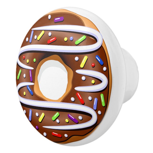 Pomo De Cerámica Mazo de drenaje de anillos (Derecha)