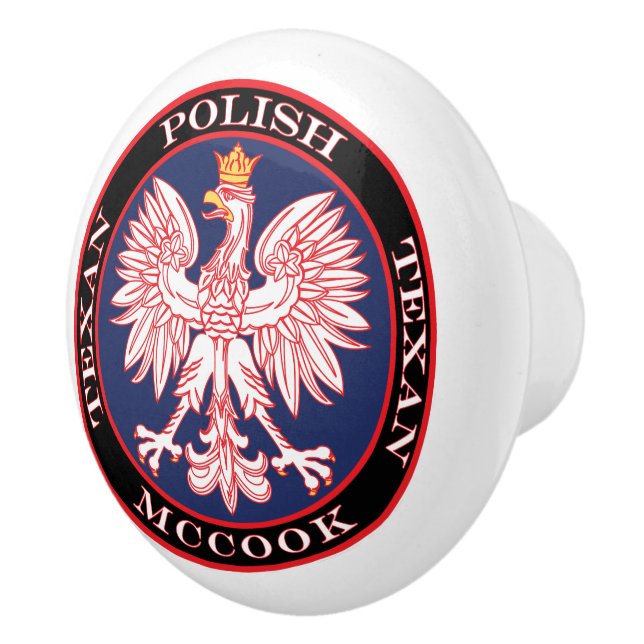 Pomo De Cerámica McCook Texan de Polonia (Derecha)