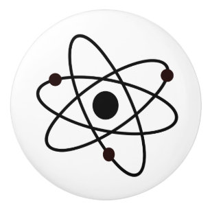 Pomo De Cerámica MCM nuclear Resumen moderno modernidad arte atómic