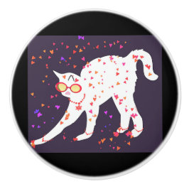 POMO DE CERÁMICA ME ENCANTA ESE GATO