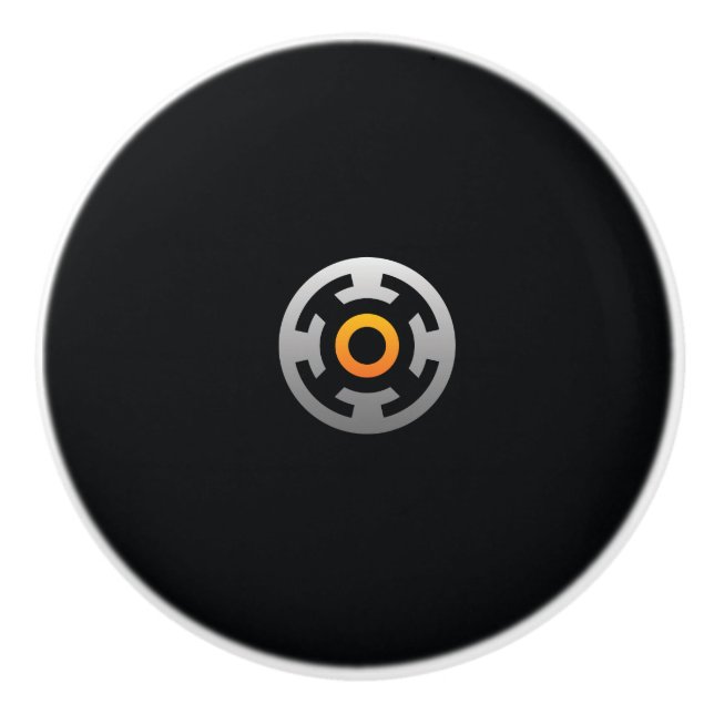 Pomo De Cerámica Mech Ceramic Knob (Anverso)