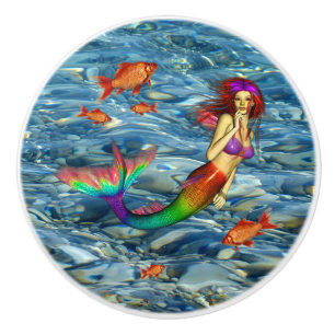POMO DE CERÁMICA MERMAID