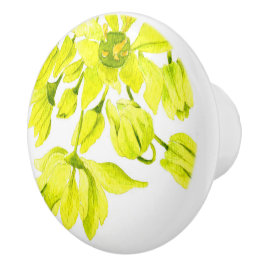 Pomo De Cerámica "Merry Maples" sobre una extracción de cerámica (I