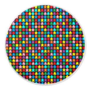 Pomo De Cerámica Métodos multicolores
