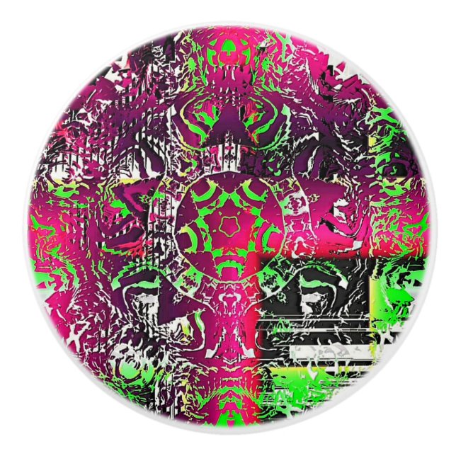 Pomo De Cerámica Mi Nombre No Es Donna (Anverso)