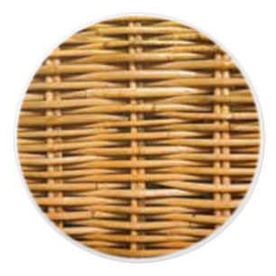 Pomo De Cerámica Mimbre