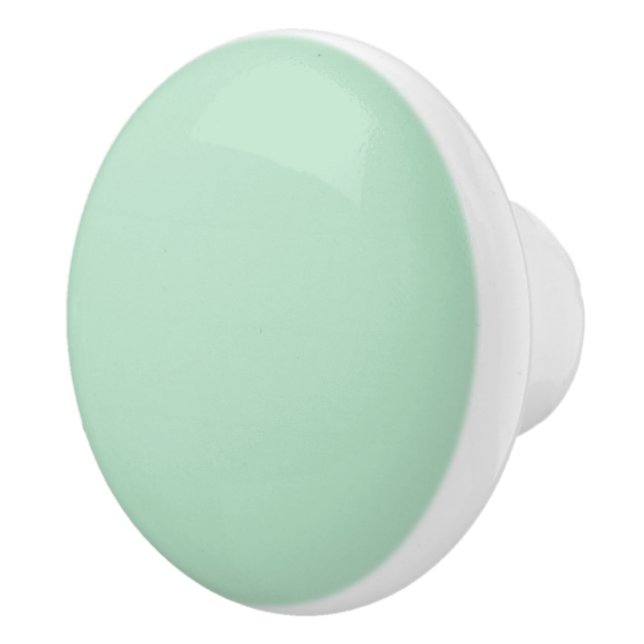 Pomo De Cerámica Mint Green Ceramic Drawob (Derecha)