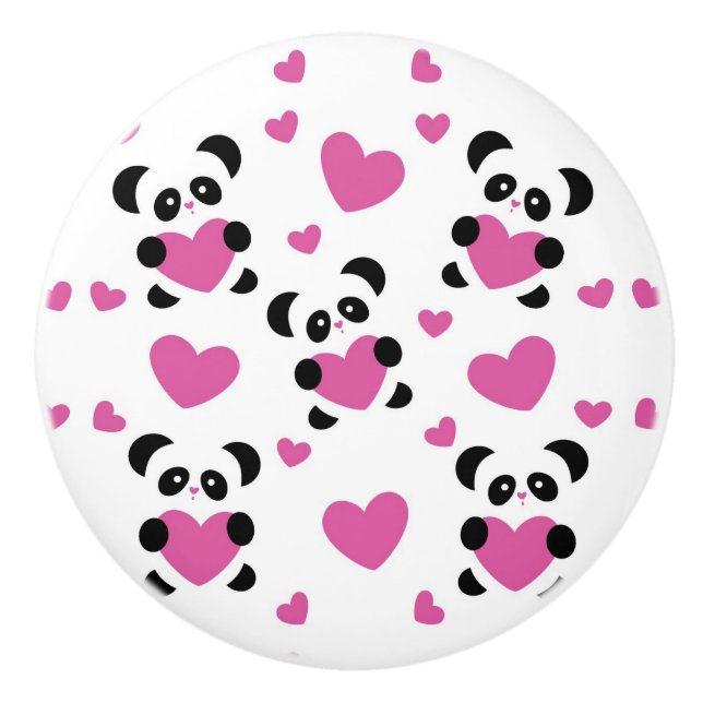 Pomo De Cerámica Modelo al día de amor (Anverso)