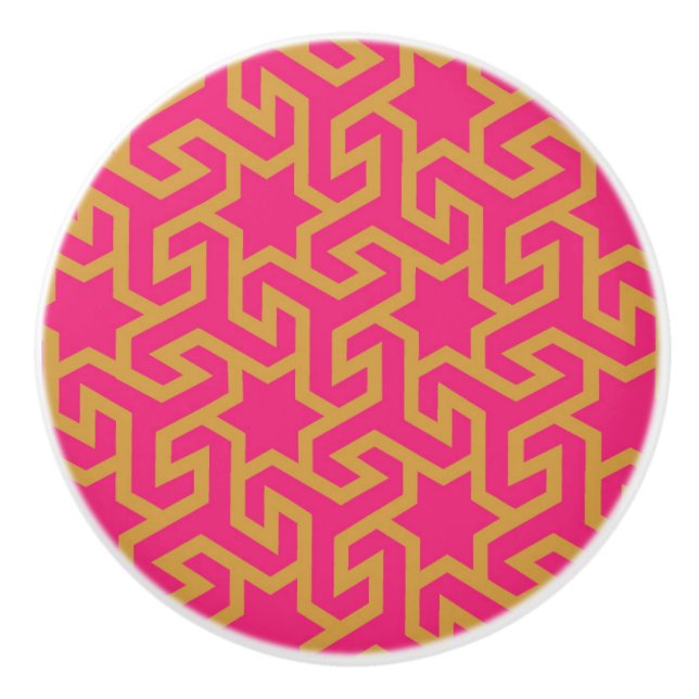 Pomo De Cerámica Modelo asteroide árabe (Anverso)