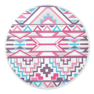 Pomo De Cerámica Modelo azteca geométrico abstracto 3