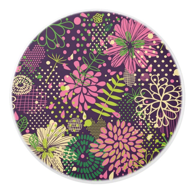 Pomo De Cerámica Modelo brillante (Anverso)