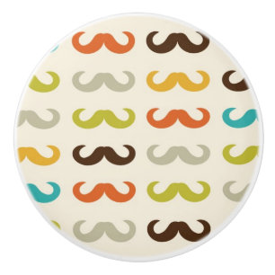 Pomo De Cerámica Modelo con el bigote