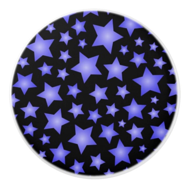 Pomo De Cerámica Modelo de estrella (Anverso)
