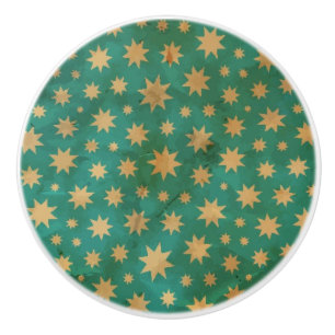 Pomo De Cerámica Modelo de estrellas