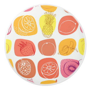 Pomo De Cerámica Modelo de la fruta