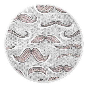 Pomo De Cerámica Modelo de moda del bigote