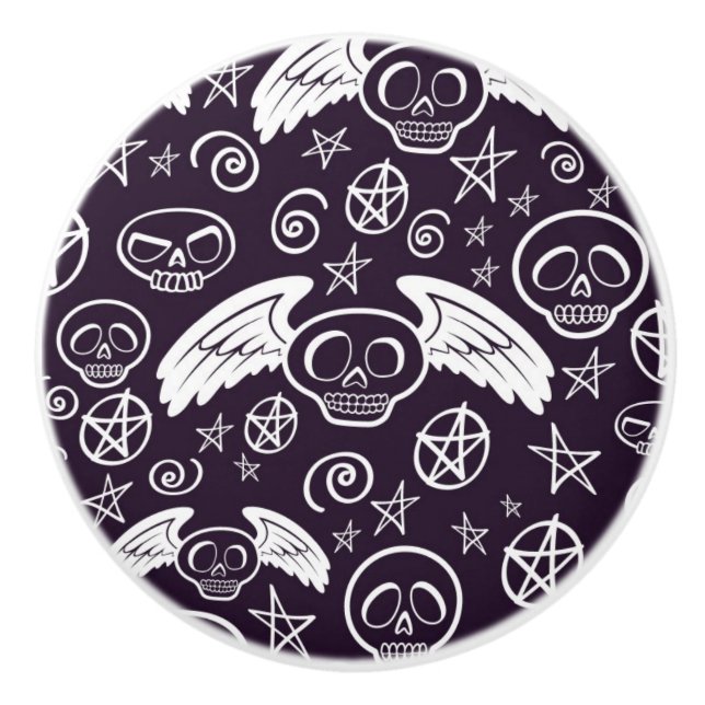 Pomo De Cerámica Modelo del "vudú" (Anverso)