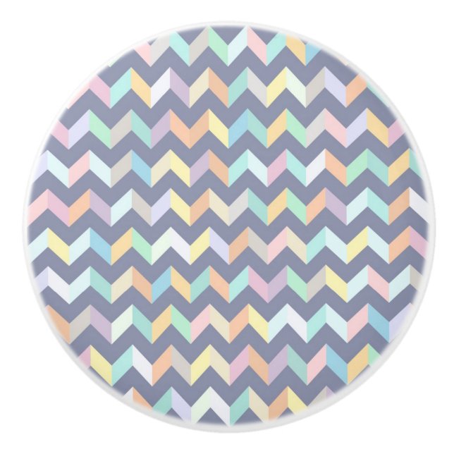 Pomo De Cerámica Modelo geométrico (Anverso)