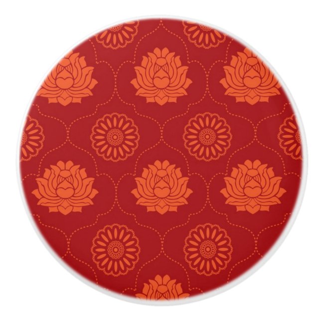 Pomo De Cerámica Modelo indio (Anverso)