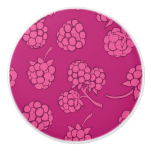 Pomo De Cerámica Modelo magenta de la baya