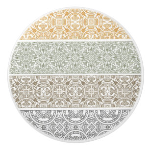 Pomo De Cerámica Modelo ornamental