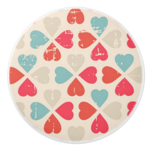 Pomo De Cerámica Modelo retro del el día de San Valentín