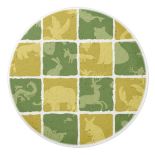 Pomo De Cerámica modelo temático del parque zoológico