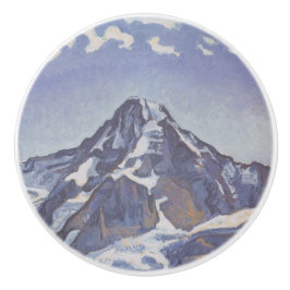 Pomo De Cerámica Monje Monje Con Nubes (Ferdinand Hodler)