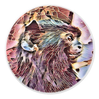 POMO DE CERÁMICA MONO PEQUEÑO ADORABLE