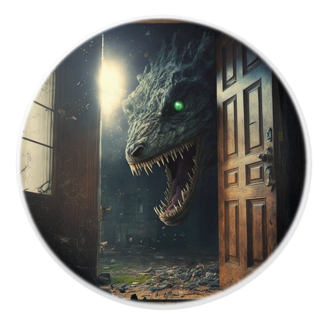 Pomo De Cerámica Monster lurk (Anverso)