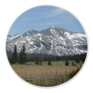 Pomo De Cerámica Montañas Sierra Nevada I desde Yosemite