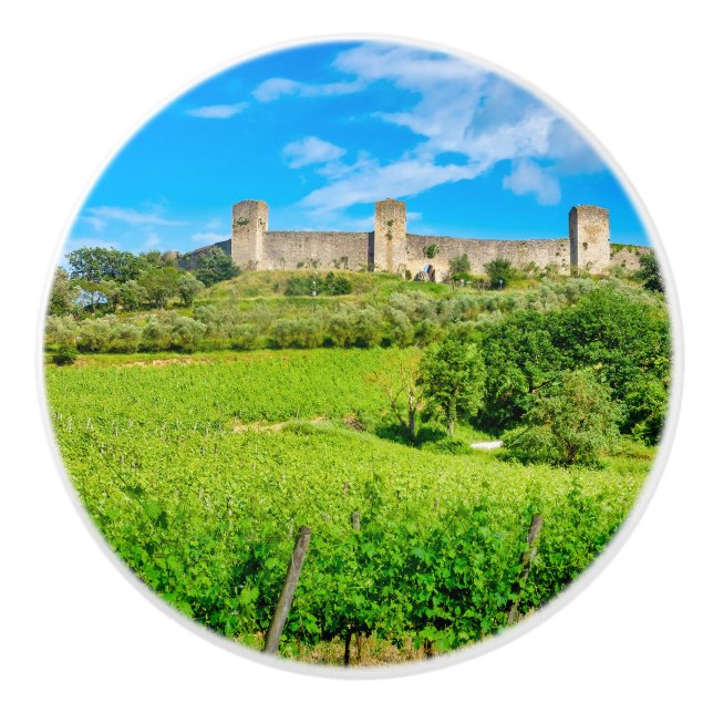 Pomo De Cerámica Monteriggioni (Anverso)