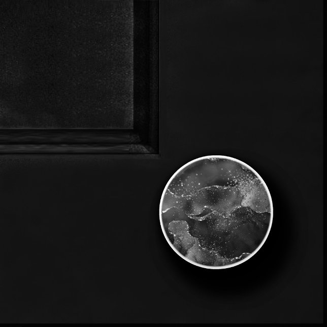 Pomo De Cerámica Moody Agate | Sólo Purpurina de Gótico de Vamipía  (Subido por el creador)