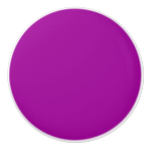 Pomo De Cerámica Morado de barney (color sólido)