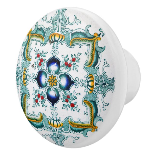 Pomo De Cerámica Muebles hermosos del estilo del Victorian del (Derecha)