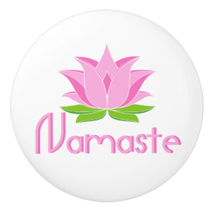 Pomo De Cerámica Namaste