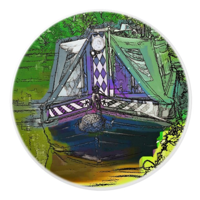 POMO DE CERÁMICA NARROWBOAT (Anverso)