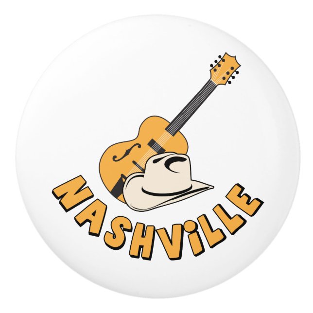 Pomo De Cerámica Nashville (Anverso)