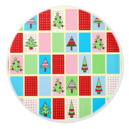 Pomo De Cerámica Navidades