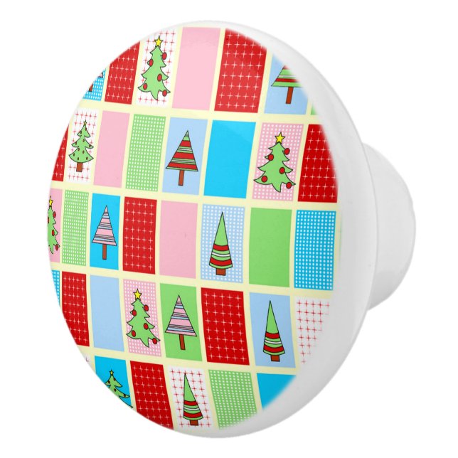 Pomo De Cerámica Navidades (Derecha)