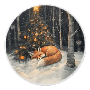 Pomo De Cerámica Navidades rusos sinvertiginosos de Fox