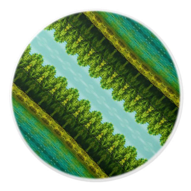 Pomo De Cerámica Negrita Y Vibrante (Anverso)