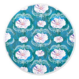 Pomo De Cerámica Nenúfares