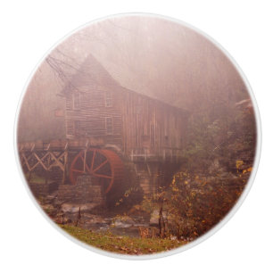Pomo De Cerámica Niebla matutina